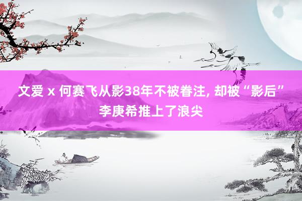 文爱 x 何赛飞从影38年不被眷注， 却被“影后”李庚希推上了浪尖